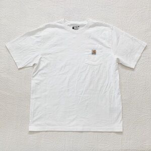Carhartt Loose Fit Heavyweight‎ Short-Sleeve Pocket T-Shirt, White